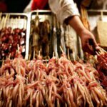first trip overseas Chinese street food