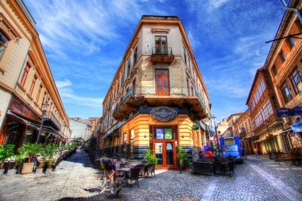 Old Town Bucharest, Romania