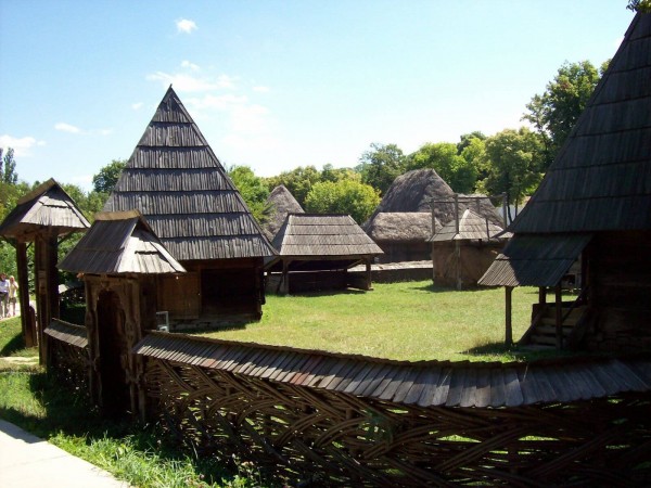village museum in Bucharest, Romania